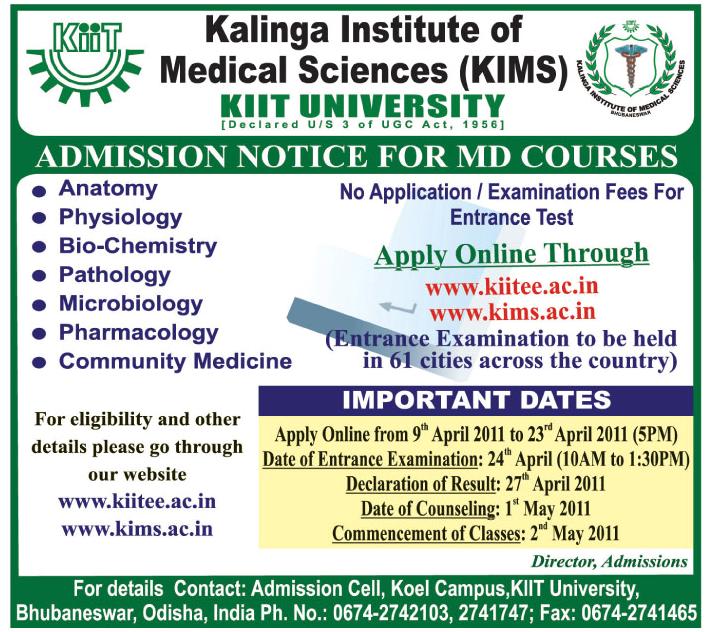 Odisha HRD IMS part Of SOA And KIMS part Of KIIT To Start PG Odisha HRD IMS part Of SOA And KIMS part Of KIIT To Start PG